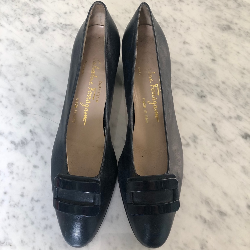 Salvatore Ferragamo Pump Size 8 A2 - Picture 1 of 6